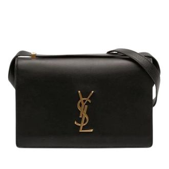 Saint Laurent Pre-owned Cross Body Bags, female, Black, Size: ONE SIZE Pre-owned Dylan Shoulder Bag