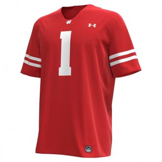 Under Armour Mens 1 Replica Football Jersey In Red