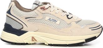 Autry Hyperway Sneakers In Mesh And Suede