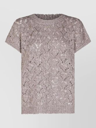 Fabiana Filippi wool blend top round neck knit