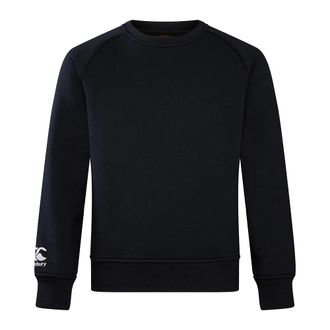 Canterbury Of New Zealand Heren Club Crew Neck Sweatshirt (Zwart)