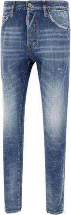Dsquared2 Heren, Jeans, Blauw, Maat: XS Katoen