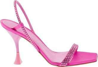 3Juin Pink Eloise Rhinestone Heels