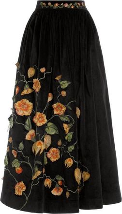 Agua Bendita Tangelo Uchuva Maxi Skirt in Multi at Nordstrom, Size Medium