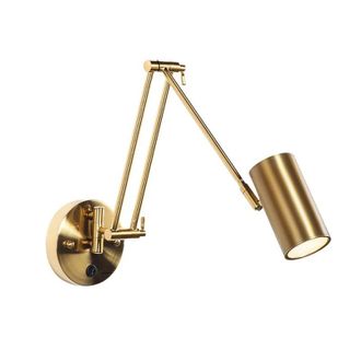 OEM Aplique De Pared, L&aacute;mpara De Mesilla Telesc&oacute;pica Con Brazo Inclinable, L&aacute;mpara De Lectura Sencilla Y Elegante Para Oficina, Aplique De Pared Giratorio