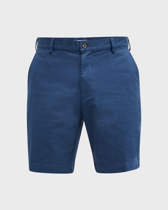 Peter Millar Men & apos;s Pilot Flat Front Shorts