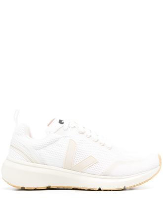 Veja tonal chunky-sole sneakers - women - Rubber/Fabric/Fabric - 41 - White