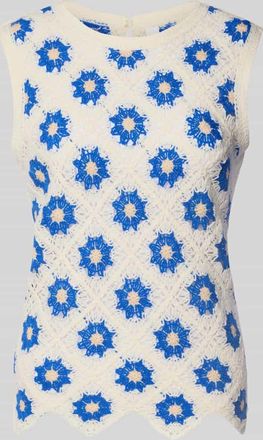 Vero Moda Stricktop mit Rundhalsausschnitt Modell BALIS in Offwhite, Gr&ouml;&szlig;e L