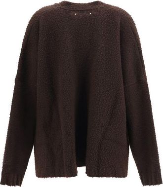 Golden Goose Casentino-Effect Wool Cardigan - Brown