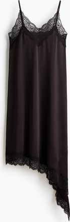 H&M MAMA Tr&auml;gerkleid mit Spitze - Brown