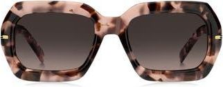 BOSS 54mm Rectangular Sunglasses in 0Ht8-Ha at Nordstrom Rack