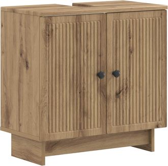 vidaXL Mueble De Lavabo Para Ba&ntilde;o Ede Roble Artisan Vidaxl