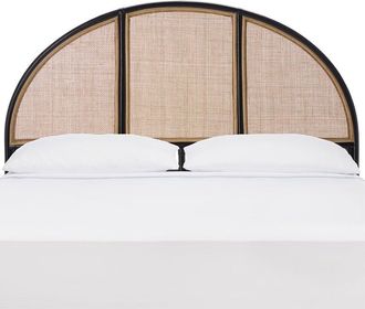 Safavieh Kurumi Rounded Rattan Headboard