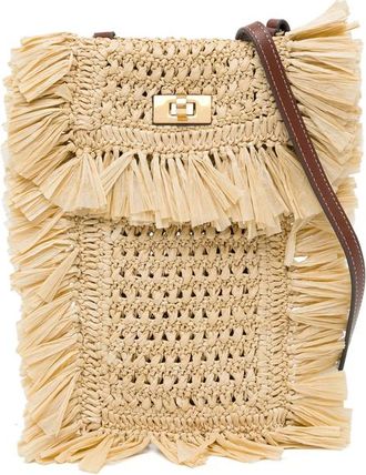 Anya Hindmarch Raffia Crossbody Bag
