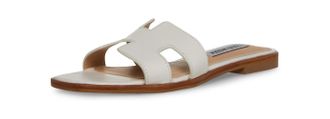 Steve Madden Hadyn Womens Slide - White Leather