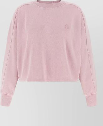 Isabel Marant sunny logo crew neck sweatshirt top