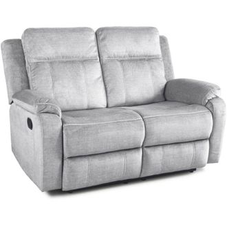 Home Heavenly Home Heavenly - Sof&aacute; Relax 2 Plazas Reimon, Sof&aacute; Reclinable En 3 Posiciones, Apertura Por Palanca. Color: Gris