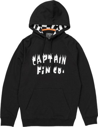 Captain Fin Mens Downward Spiral Hoody In Blk