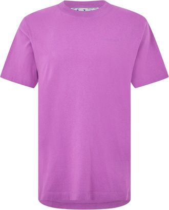 Off-white Off White Heren Grafisch T-Shirt (Orchidee)