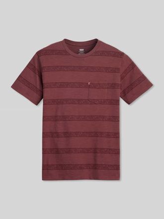 Levi's Regular Fit T-Shirt mit Rundhals in Rot, Gr&ouml;&szlig;e XL