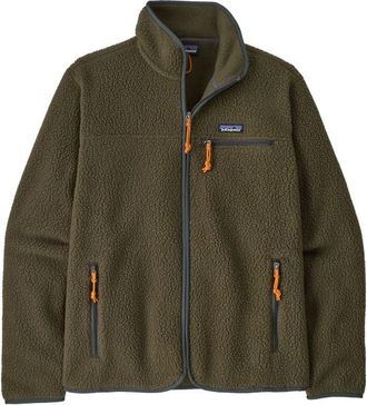 Patagonia Retro Pile Jacket Fleecejacke f&uuml;r Herren | braun