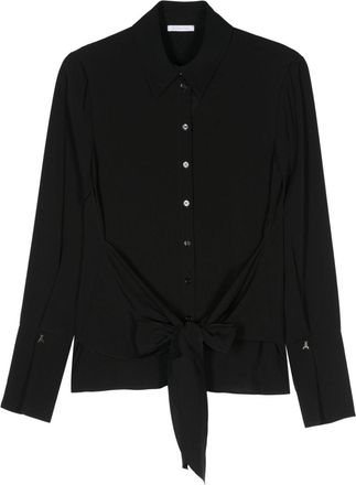 Patrizia Pepe Essential shirt - women - Viscose - 42 - Black