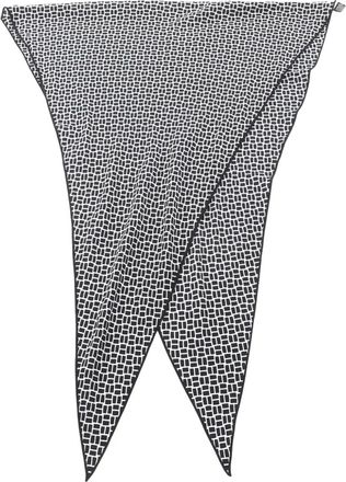 Hermès 2000s Losange GM sjaal - Zwart