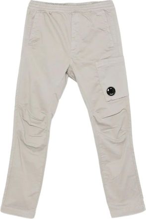 C.P. Company Satijnen cargo broek - Grijs