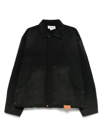 Untitled Artworks canvas jacket - Black