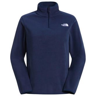 The North Face Glacier Fleece 1/4 Zip Jacket Fleecepullover f&uuml;r Damen | blau