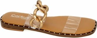 Corkys Footwear Womens Catch Flights Not Feelings Sandals In Brown