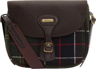 Barbour Elegante Crossbody Tas - Dames - Schoudertassen - Bruin - ONE Size - Katoen - Tassen