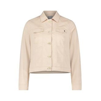 Betty & Co Dames, Jassen, Beige, Maat: 3XL Denim