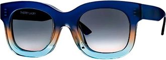 Thierry Lasry Unicorny Rechthoekige Zonnebril - unisex - Zonnebrillen - Veelkleurig - 51 MM - Accessoires
