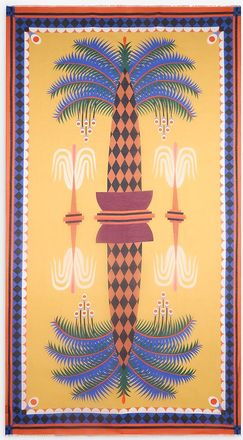 Etro Maxi-Schal aus Seide und Baumwolle Etro x Agostino Iacurci