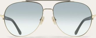 Ferragamo Women Aviator frame sunglasses Grey