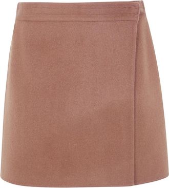 Semicouture Rokken, Dames, Bruin, XS, Short Skirts
