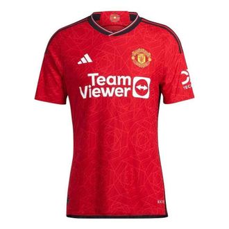 adidas Manchester United 23/24 Home Authentic Jersey Red IN3520