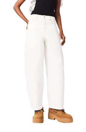 Maje Balloon jeans in White at Nordstrom, Size 36 Eu