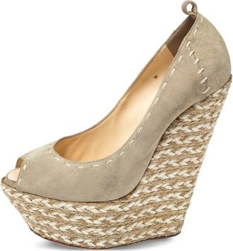 Giuseppe Zanotti Sandali con zeppa - Toni neutri