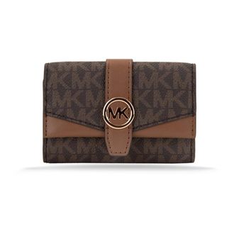 Michael Kors Keyrings, female, Brown, Size: ONE SIZE Bryant Zip Key Case