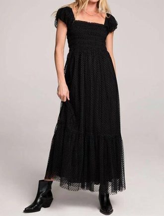 Saltwater Luxe Yarah Dress In Black