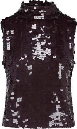 P.A.R.O.S.H. Top Con Paillettes