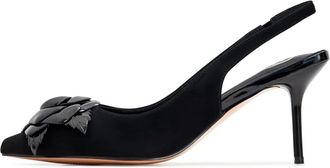 Cesare Gaspari Avery Pump - Dames - Pumps - Zwart - 40 EU - Leer - Schoenen
