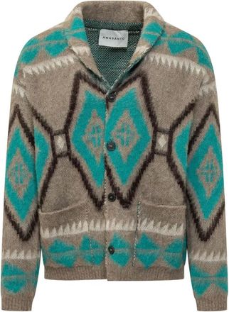Amaranto Amar&aacute;nto, Truien & Vesten, Heren, Beige, S, Cardigan