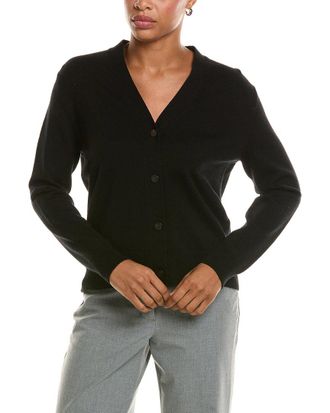 Vince V-Neck Wool & Cashmere-Blend Cardigan