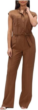 Aaiko Lisana Tencel TEN 545 - Dames - Jumpsuits - Bruin - L - Jumpsuits & Playsuits