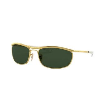 Ray-Ban Deluxe Olympian Zonnebril - unisex - Zonnebrillen - Geel - 62 MM - Accessoires