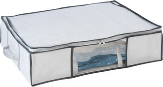 WENKO Unterbettkommode »Vakuum Soft Box M« integrierte Vakuum-Tasche & Blitzventil, bis zu 75 % Platzersparnis