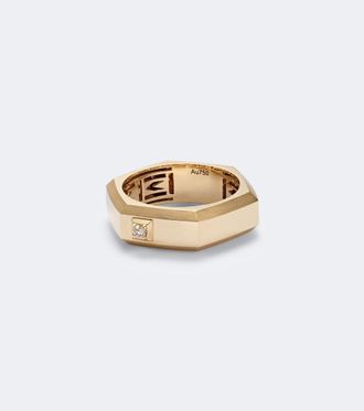 Messika Moderniste Medium 18kt gold ring with diamond